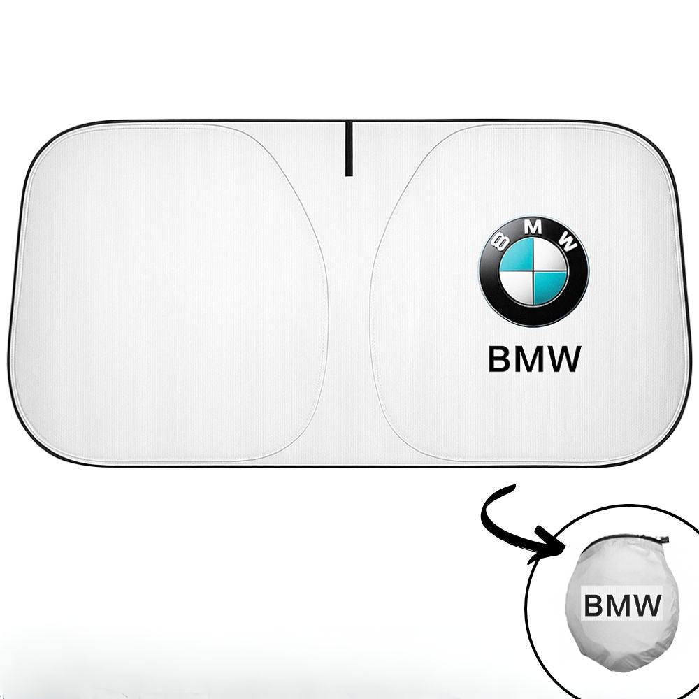 Opvouwbare autozonnescherm met logo
