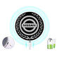 Oplaadbaar LED-autologo – neonlichteffect