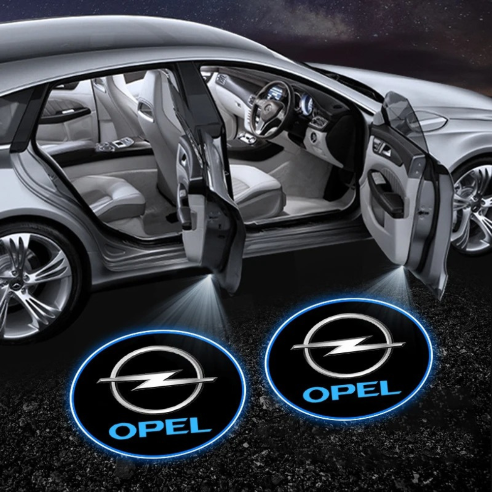 Eenvoudig te installeren LED-projector voor autodeuren (2 stuks)