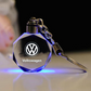 Sleutelhanger met 3D-autologo in kristal