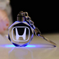 Sleutelhanger met 3D-autologo in kristal
